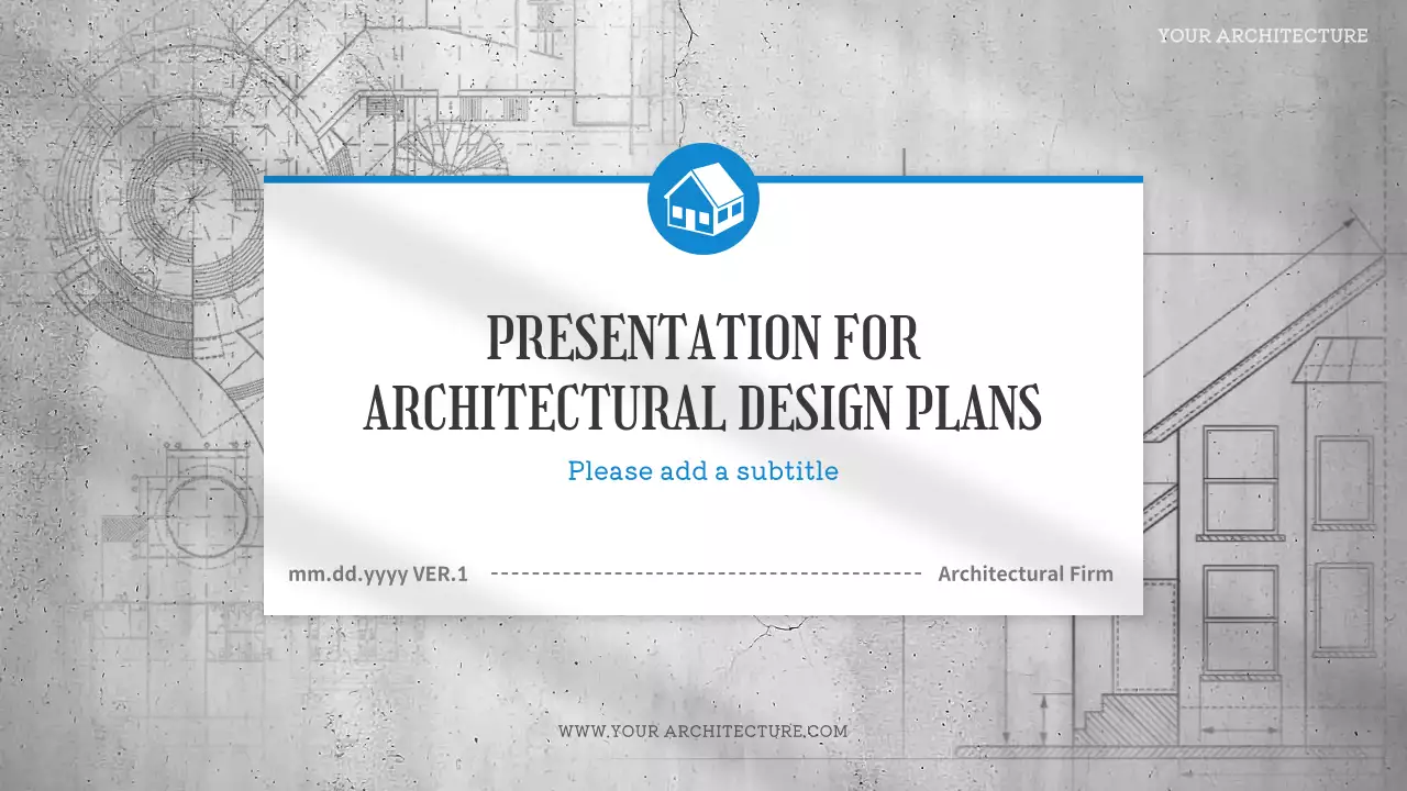 Grey Professional Architectural Presentation