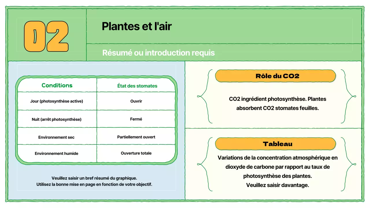 Ressources pédagogiques sur la photosynthèse en chartreuse et bleu clair