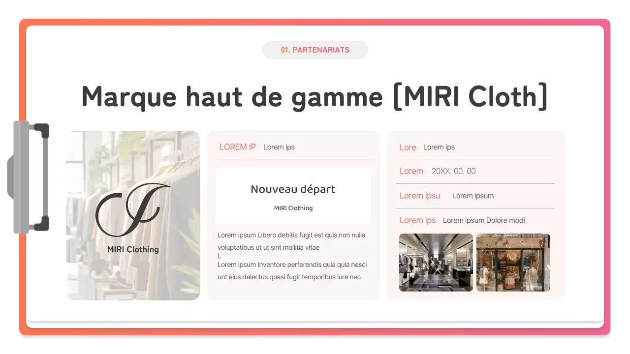 Comment créer une marque rose et orange simple étude de cas marketing