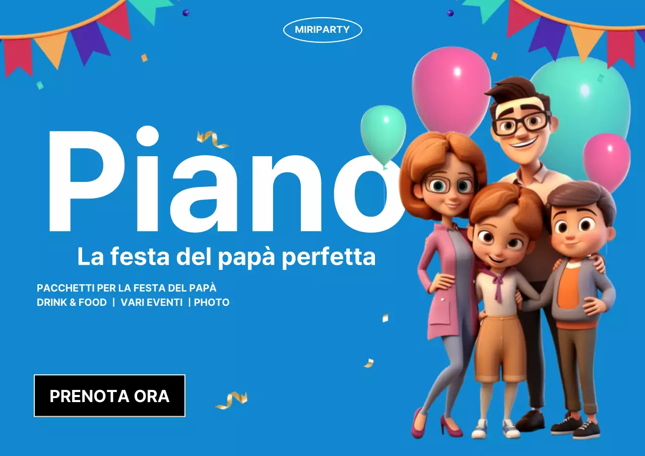 Promuovere un'organizzazione di feste per la festa della mamma in bianco e azzurro