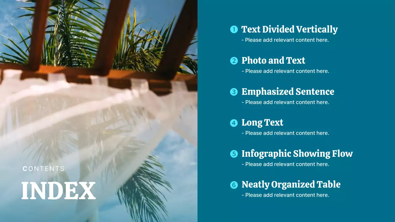 Blue Modern Summer Presentation