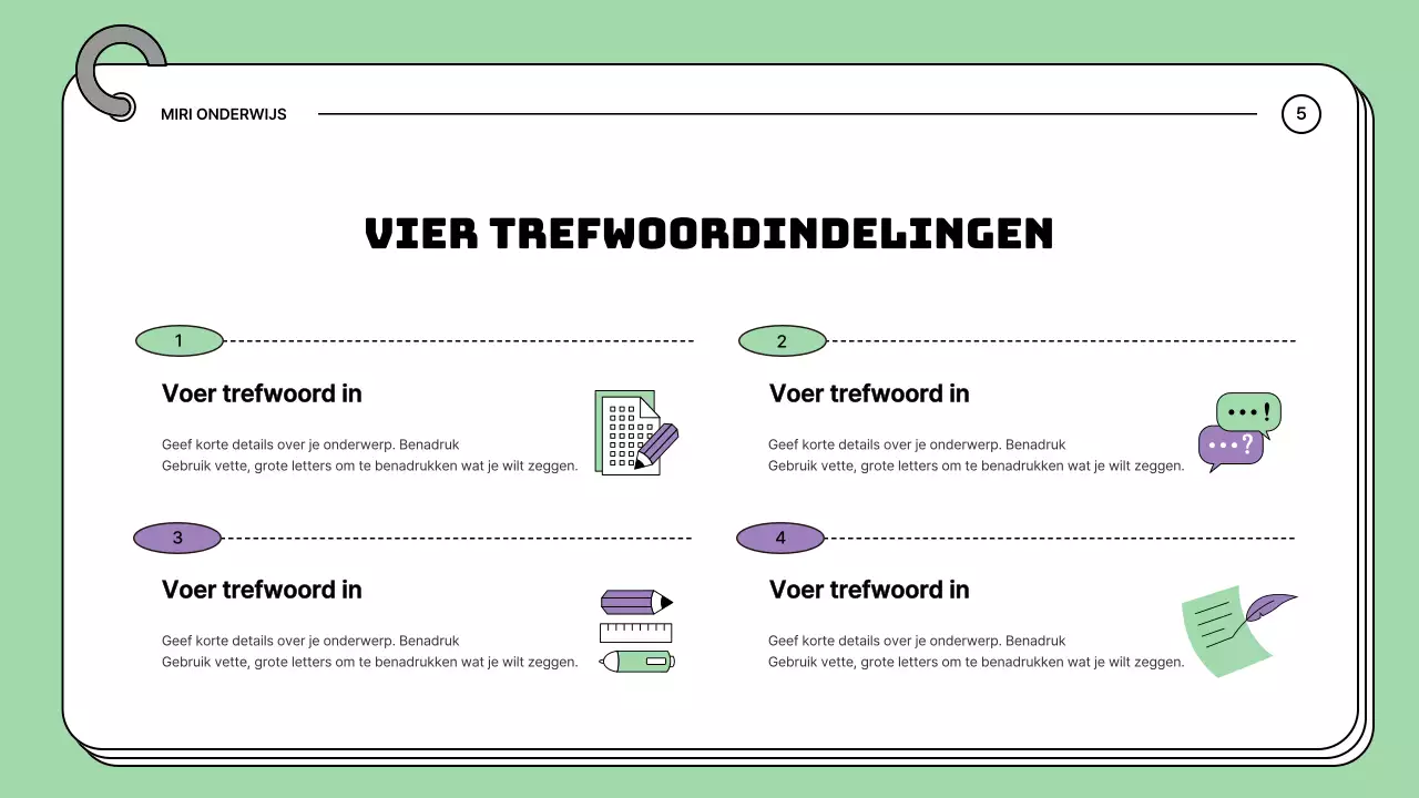 Borah en Mint's kennismaking met hun gezellige school