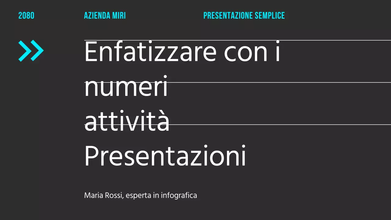 Rapporto di visualizzazione dei dati nero e minimalista