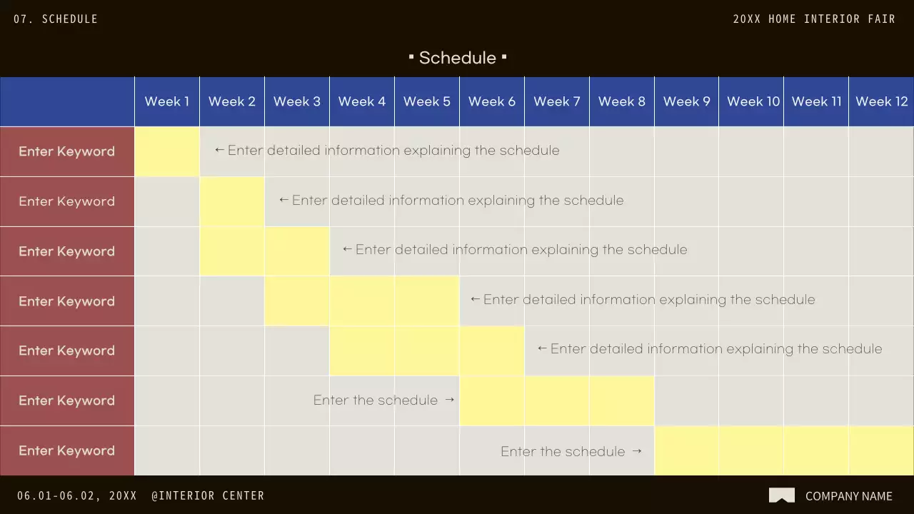 Blue Modern Interior Promotion Presentation