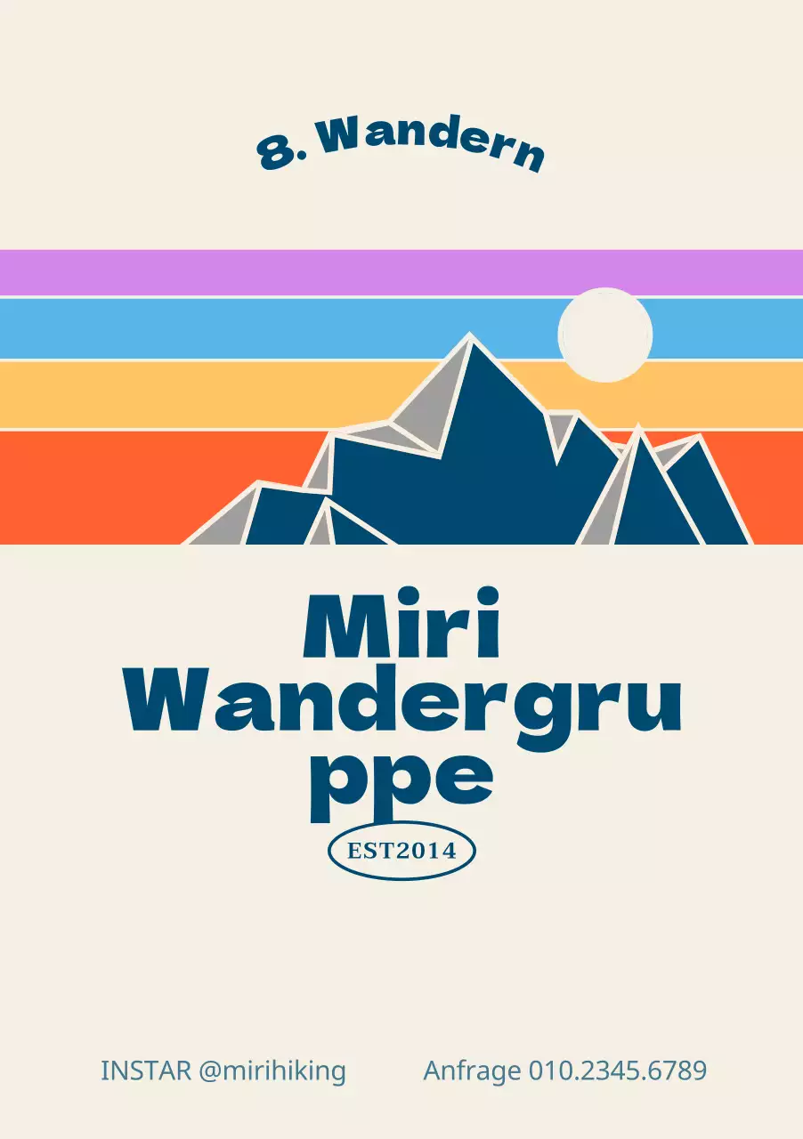 Förderung von Bergassoziationen durch farbige Abbildungen von Bergen und Landschaften