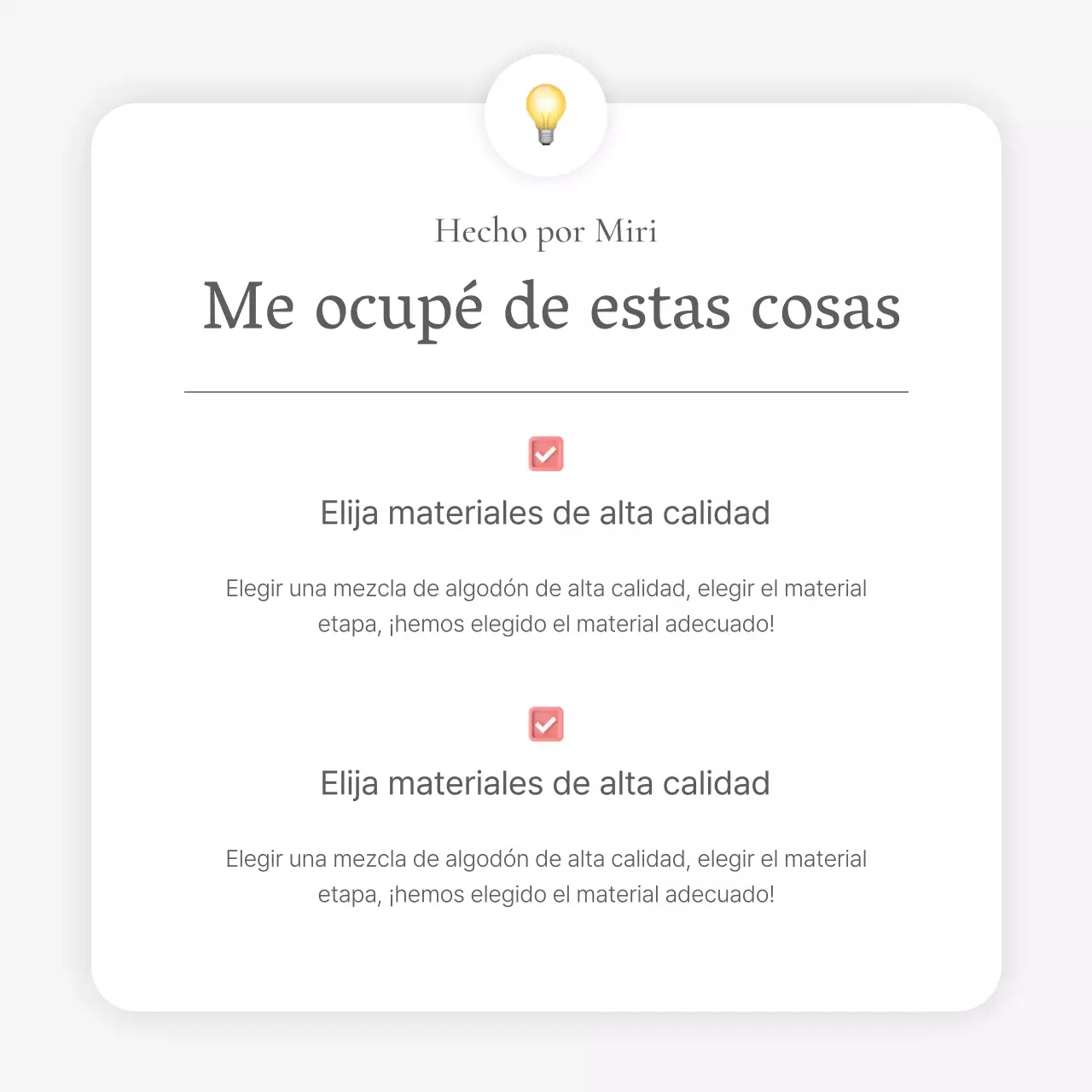 Una página de introducción o anuncio para un centro comercial de moda con un estilo sencillo de emojis blancos y grises.