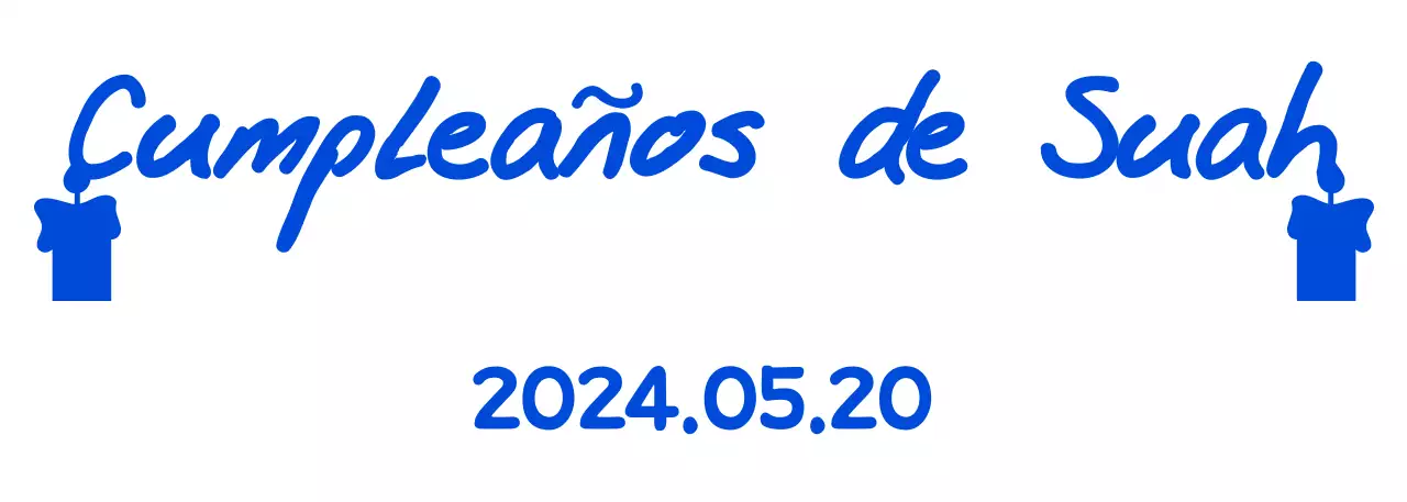 Diseño de cumpleaños con letra manuscrita e iconos de velas