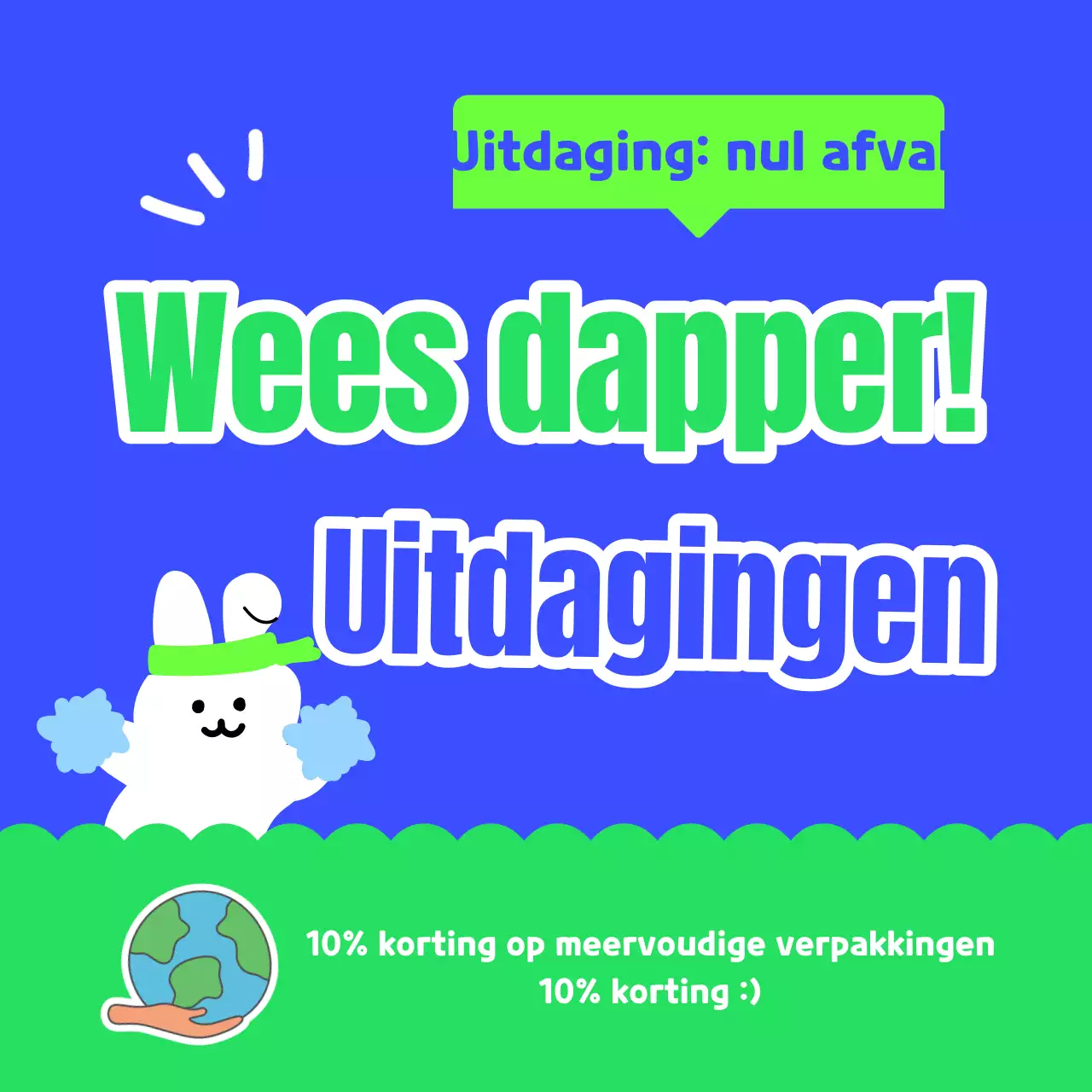 Promoot Blauw voor het Milieu-dag