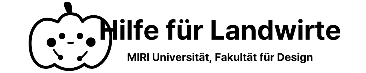 Freiwilligenarbeit auf niedliche Weise mit Kürbis-Illustrationen