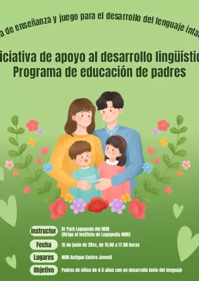 Promover una educación sencilla para el desarrollo del lenguaje en verde y caqui
