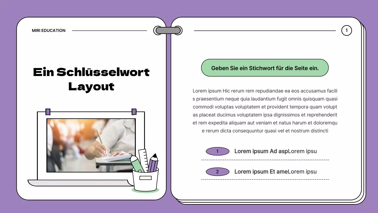 Borah und Mint stellen sich in ihrer gemütlichen Schule vor