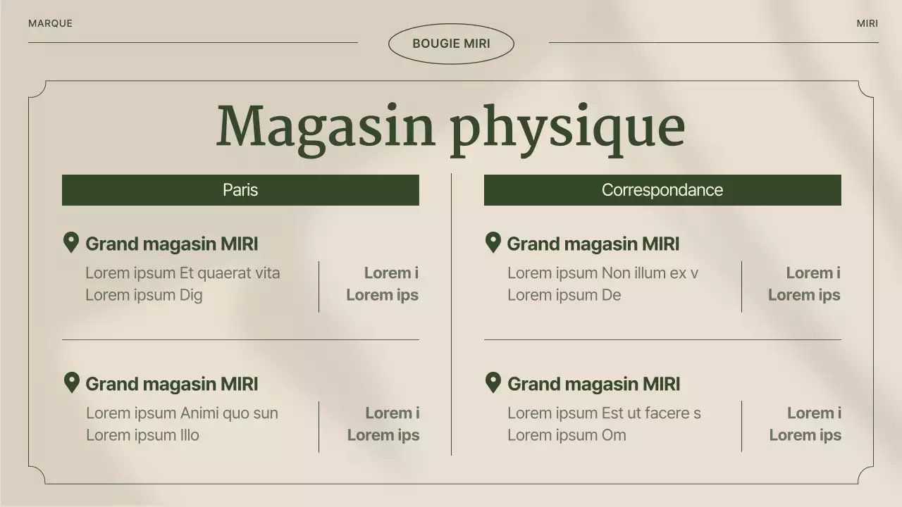 Guide des ateliers de bougies vintage en brun et vert