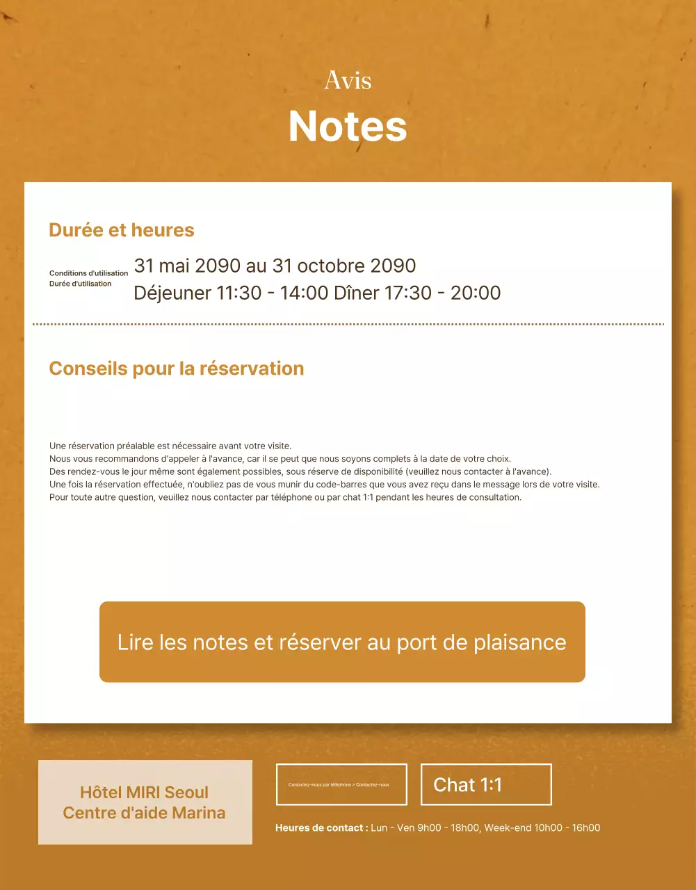 Un luxueux buffet d'hôtel dans les tons orangés et bruns poste