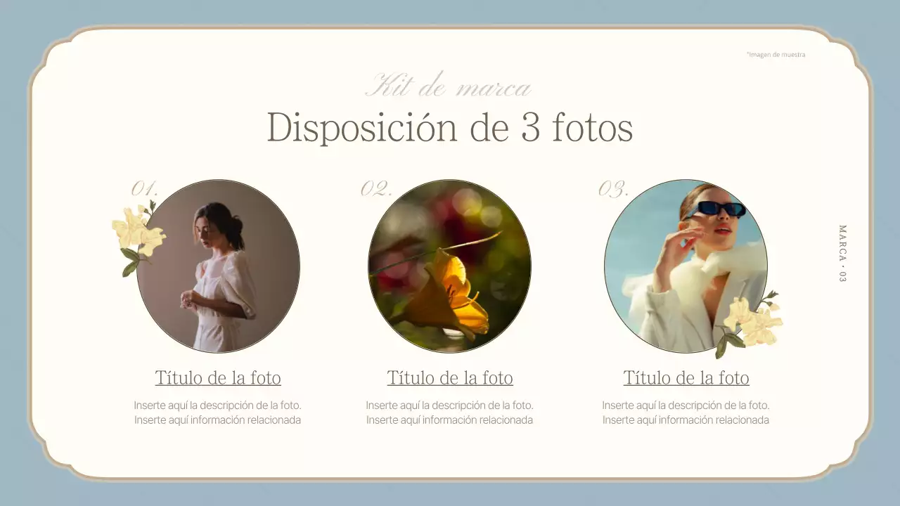 Una lujosa declaración de marca en azul claro