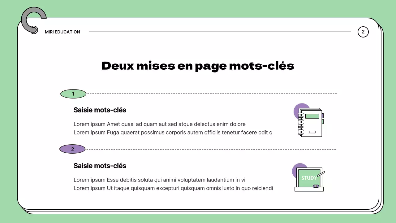 Présentation de Borah et Mint dans leur école chaleureuse