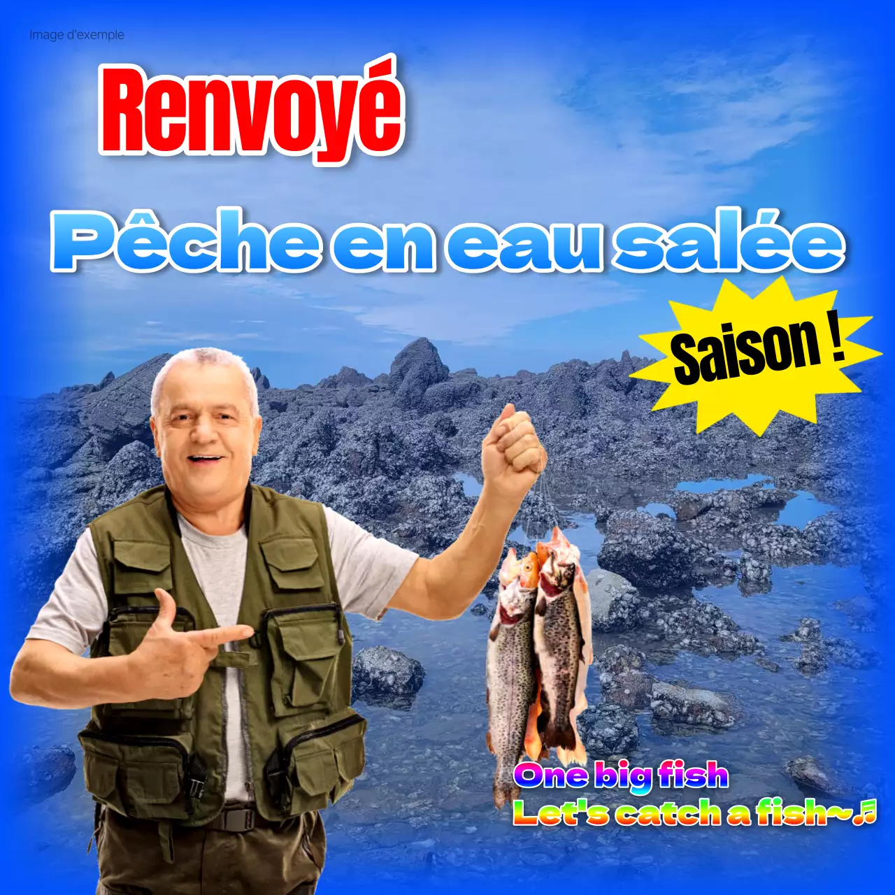 Promouvoir la pêche rétro en mer des bleus et des arcs-en-ciel