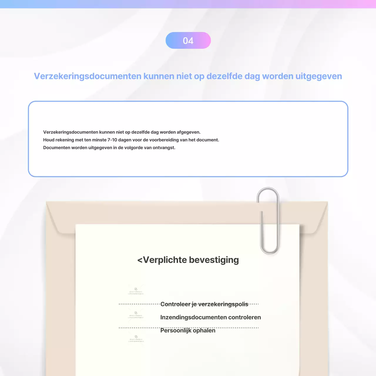 Kitscherige tandartspromotie in lichtblauw en roze