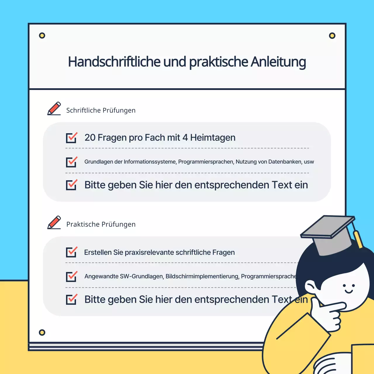 Über die gelbe und hellblaue Zertifizierung