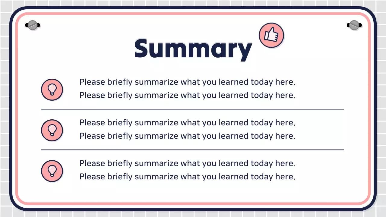 Pink Simple Class Announcement Presentation