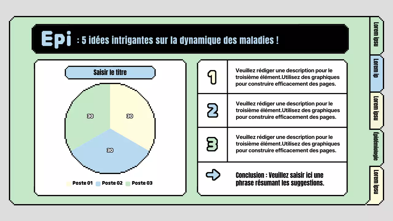 Mignon plan de cours de sciences primaires en bleu clair et vert clair