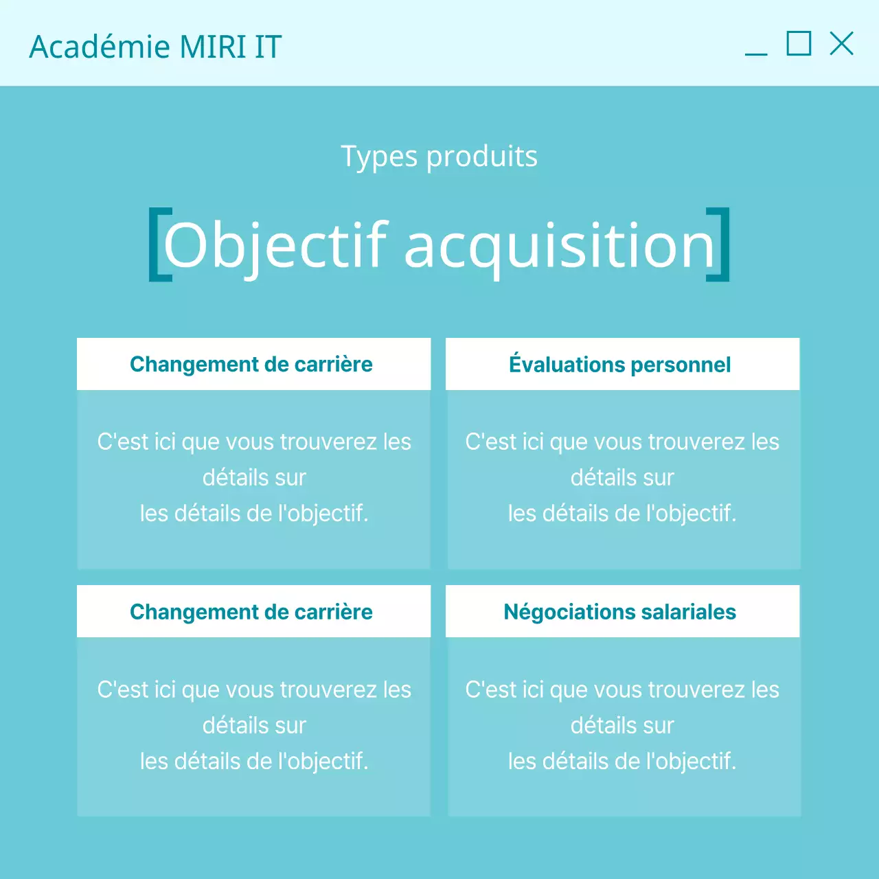 Promouvoir les cours de certification à la mode sur un fond bleu clair