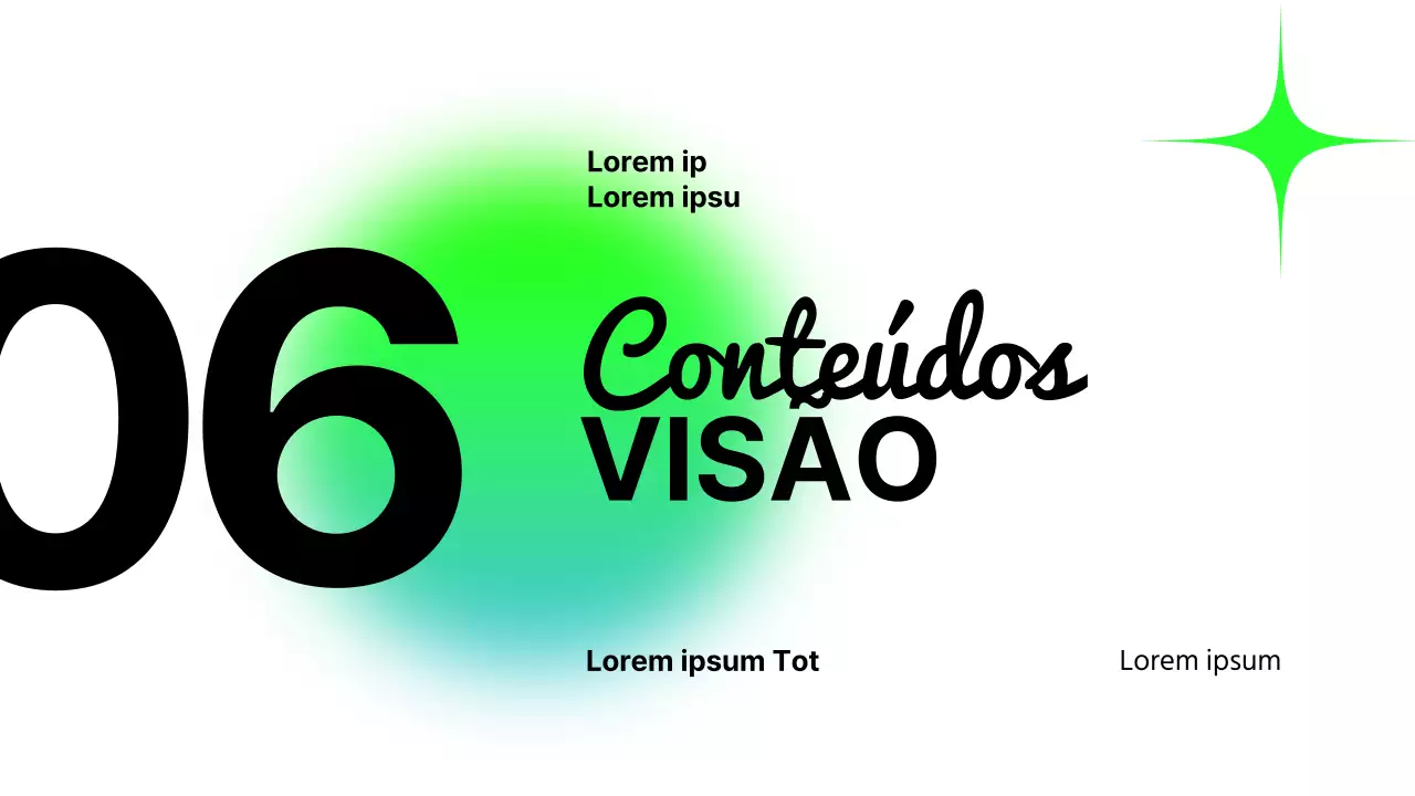 Relatório de estratégia de conteúdos fluorescentes e de tendências