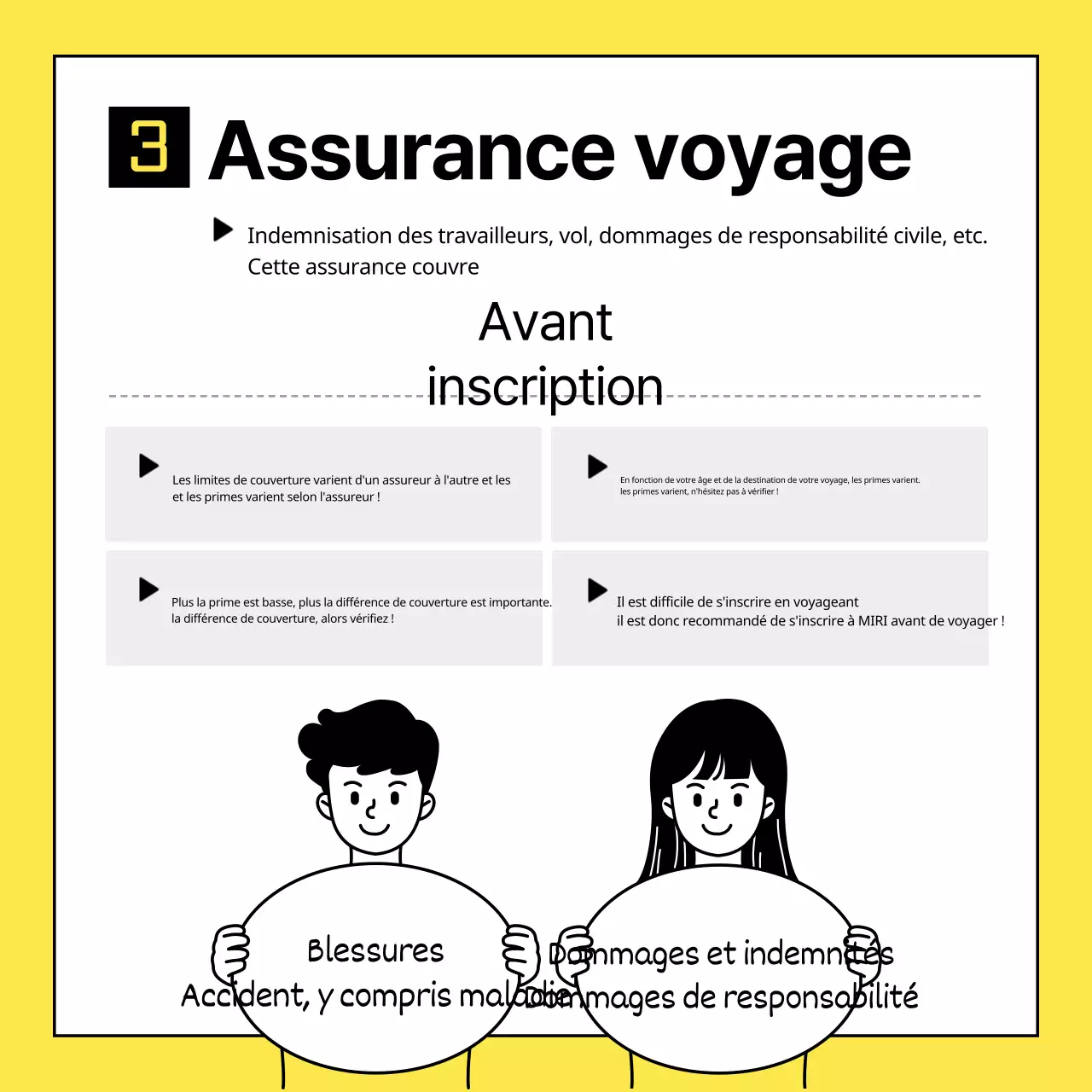 À propos de la simple liste de contrôle jaune et noire pour l'emballage international