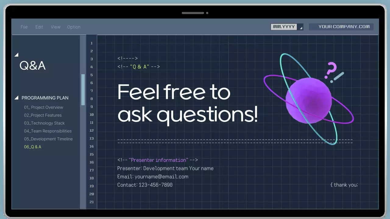 Navy Modern Programming Proposal Pitch Presentation