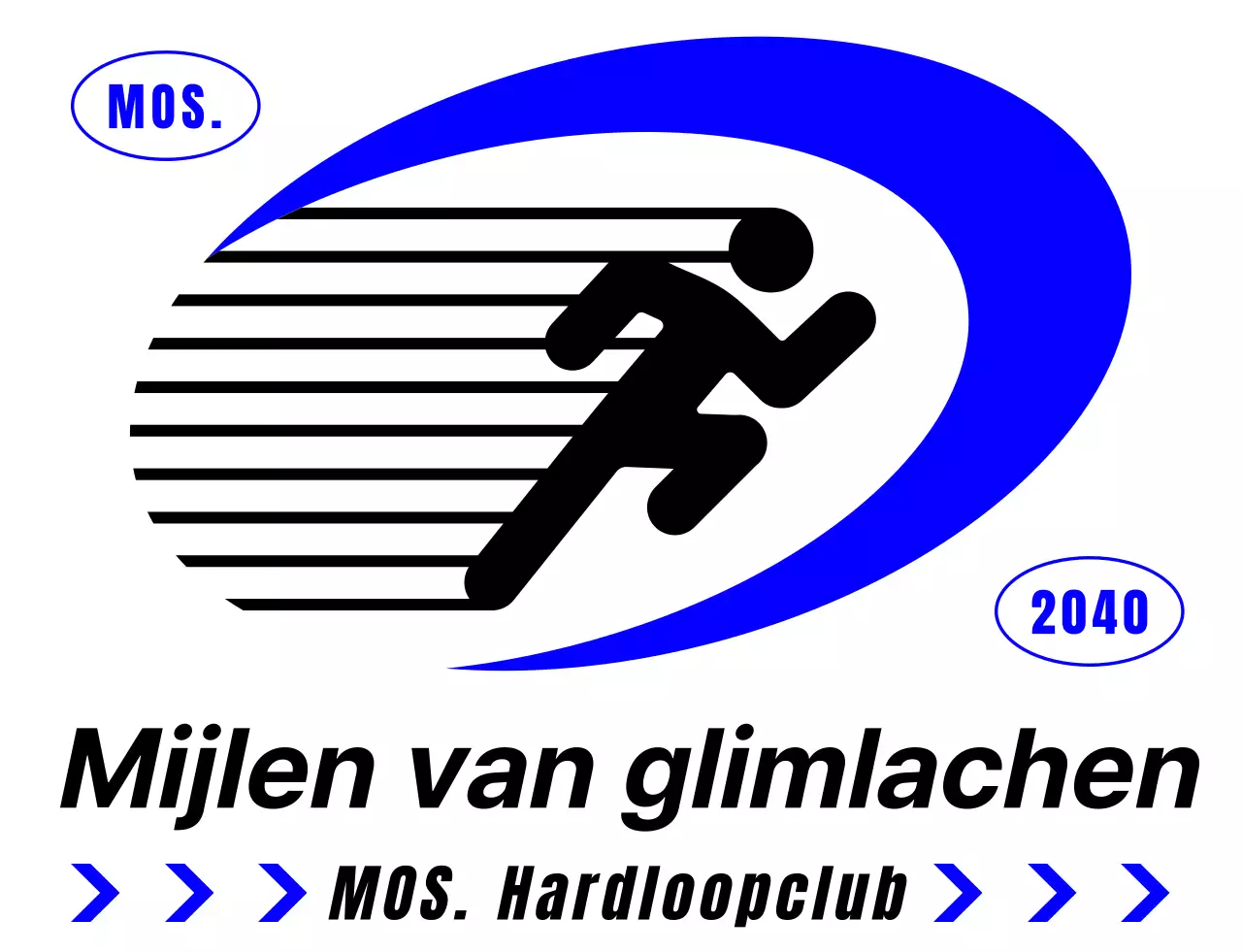 Een T-shirt van een hardloopclub waarmee je je snel voelt