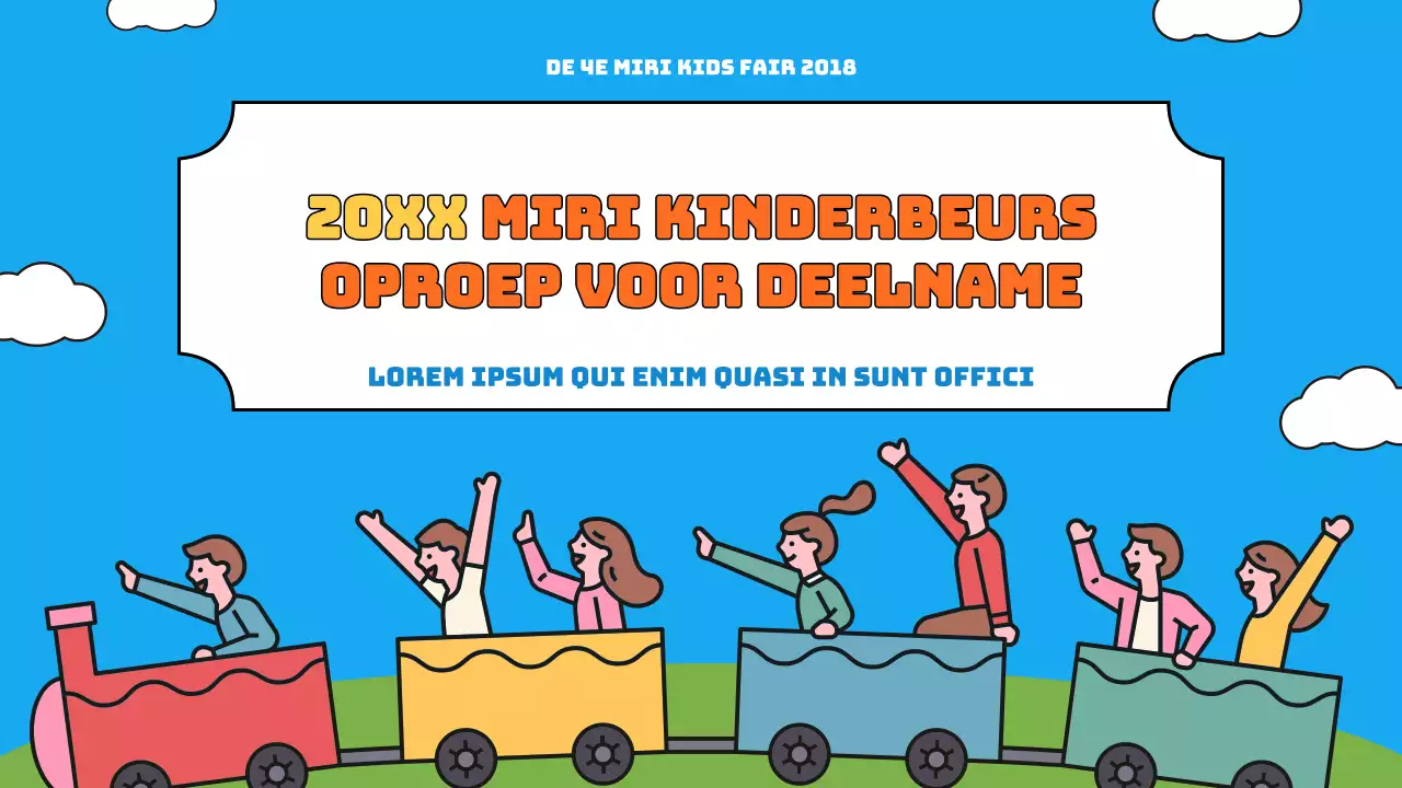 Promoot de Yellow and Blue Kids Fair