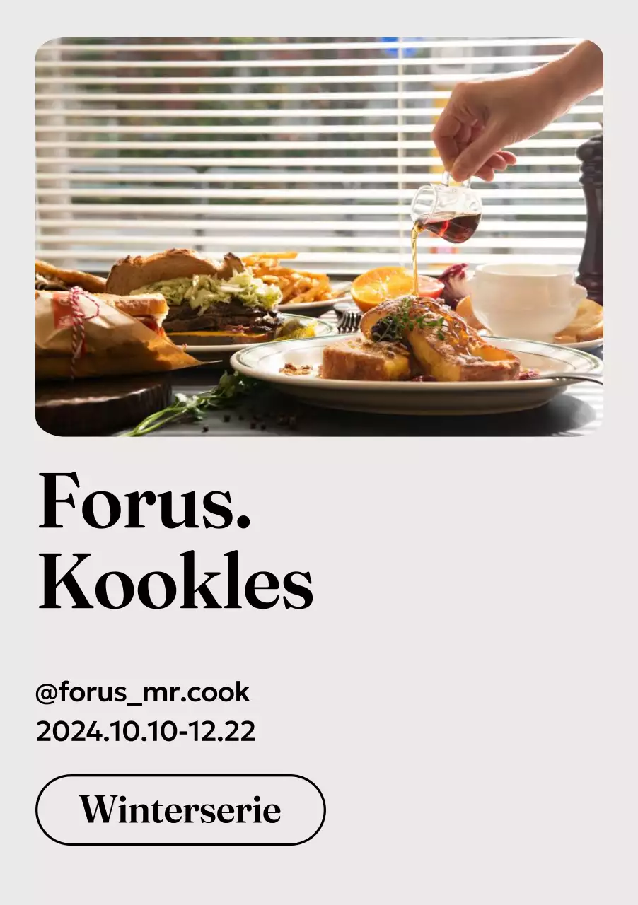 Strak ontwerp met fotografie en strakke typografie