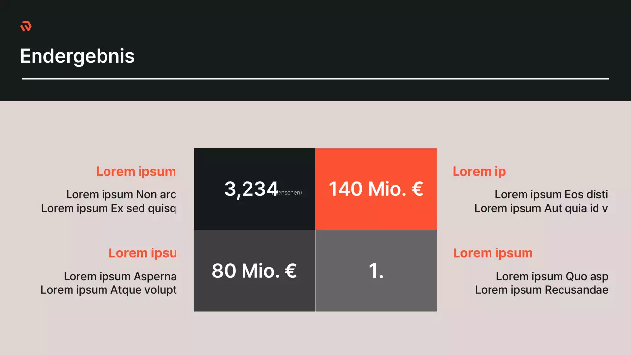 Minimalistische Agentur-PR in Beige und Schwarz Fallbericht