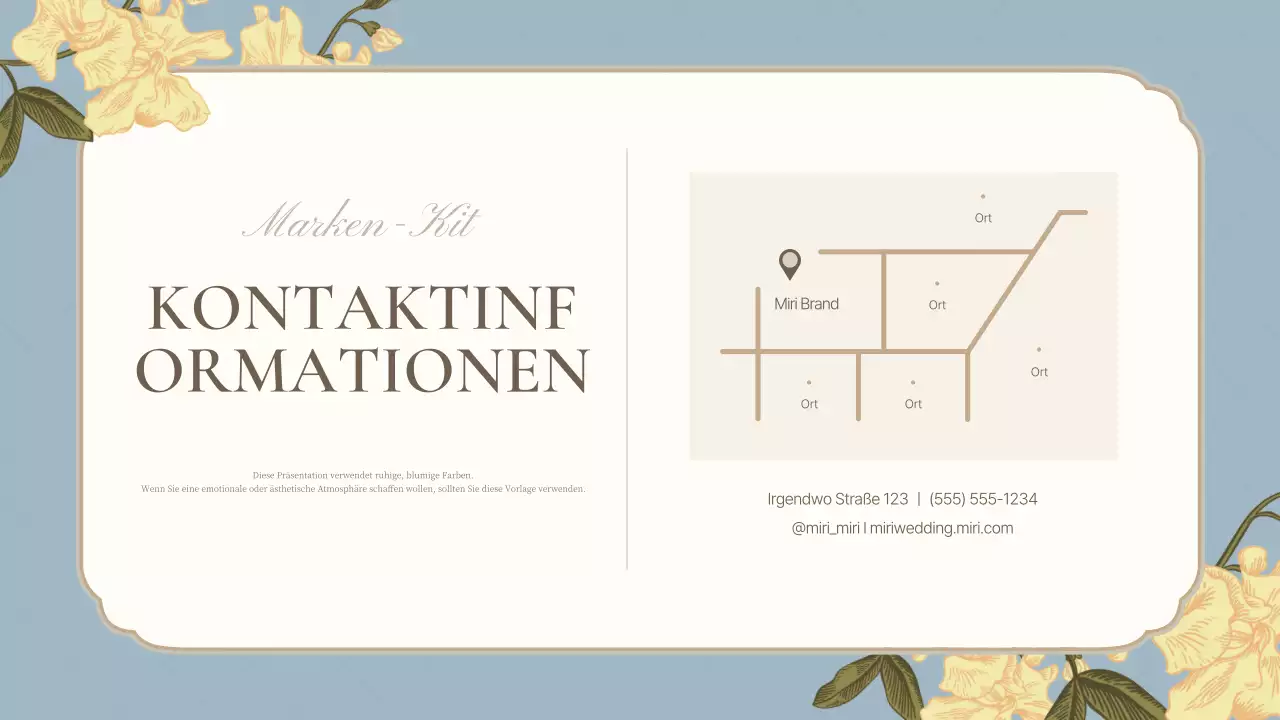 Ein luxuriöses Markenzeichen in Hellblau