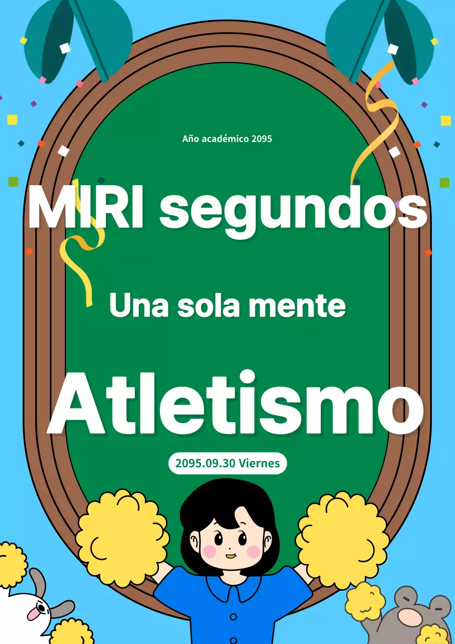 Promover una jornada deportiva celeste y verde en la escuela primaria