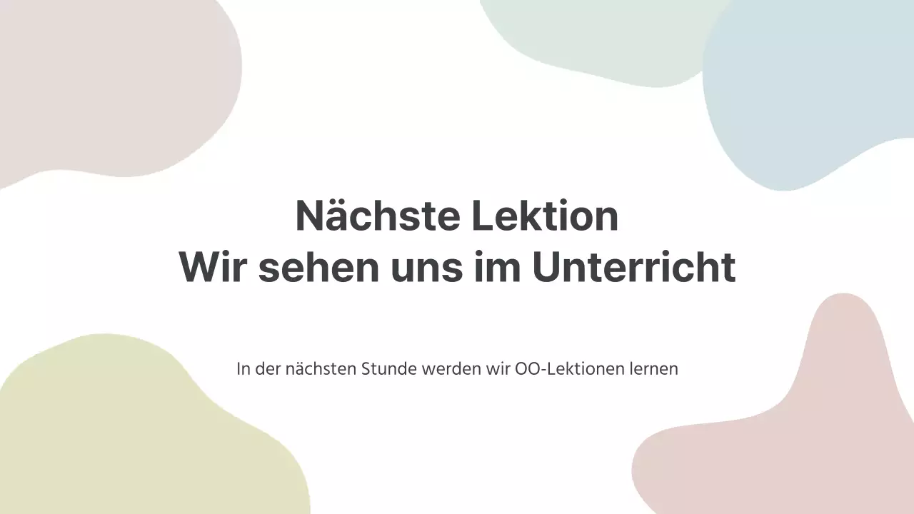 Graue und einfache Unterrichtsmaterialien für Lehrer