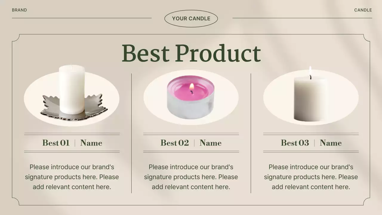 Beige Minimalist Brand Introduction Presentation