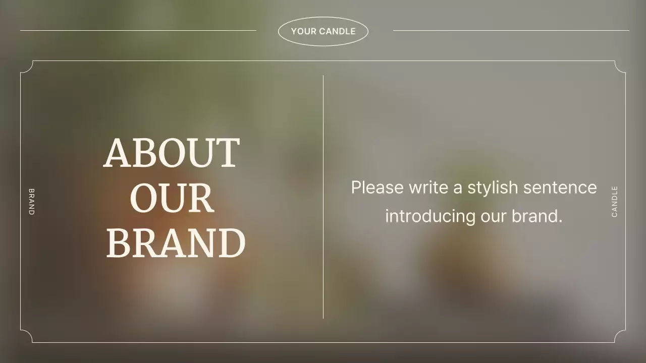 Beige Minimalist Brand Introduction Presentation