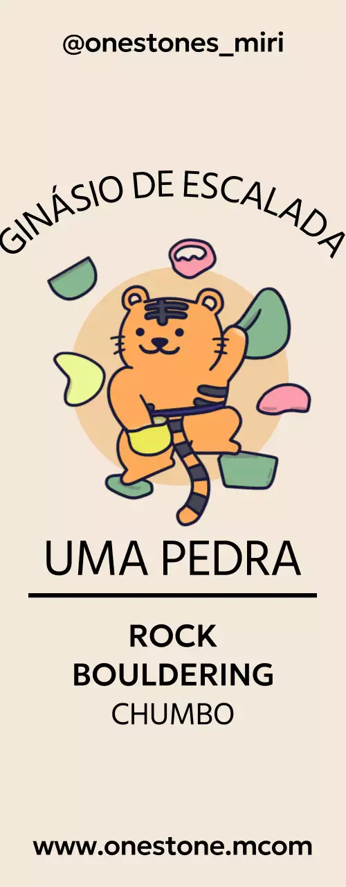 Desenho de tigre trepador giro