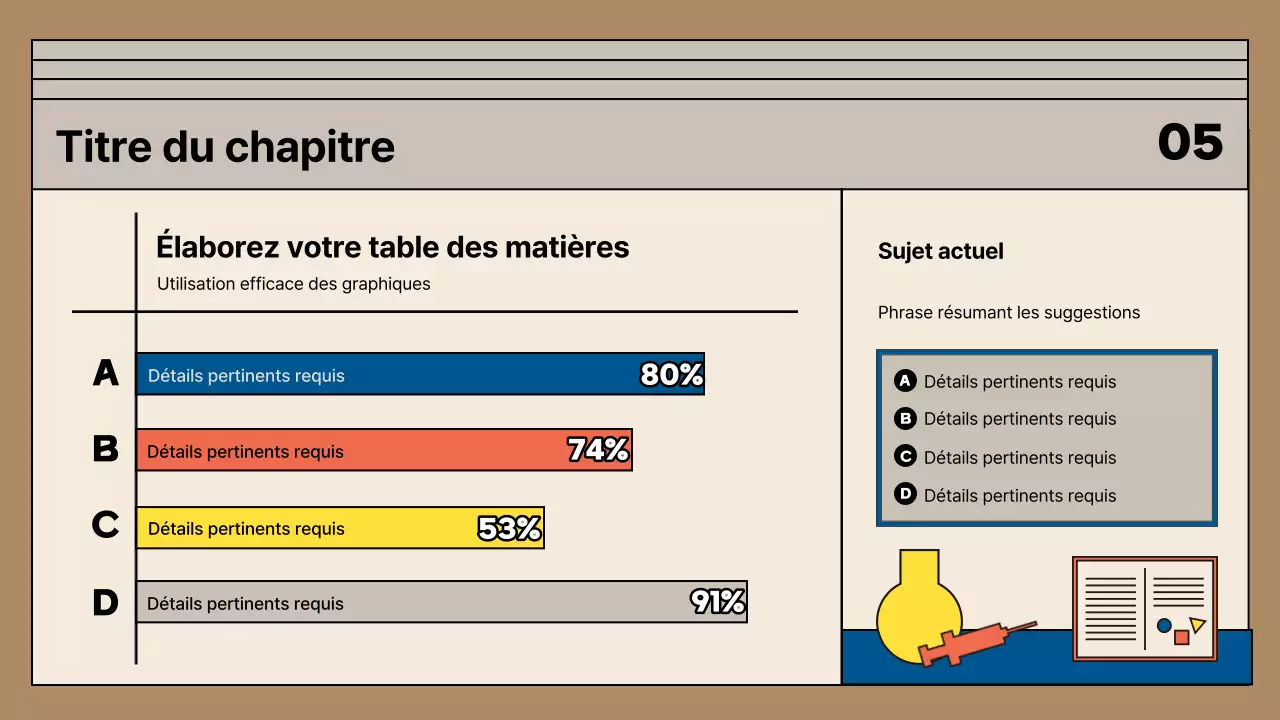 Promouvoir les femmes scientifiques modernes en beige et bleu