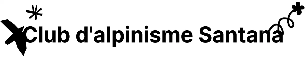 Club de montagne mignon avec dessins de gribouillis1