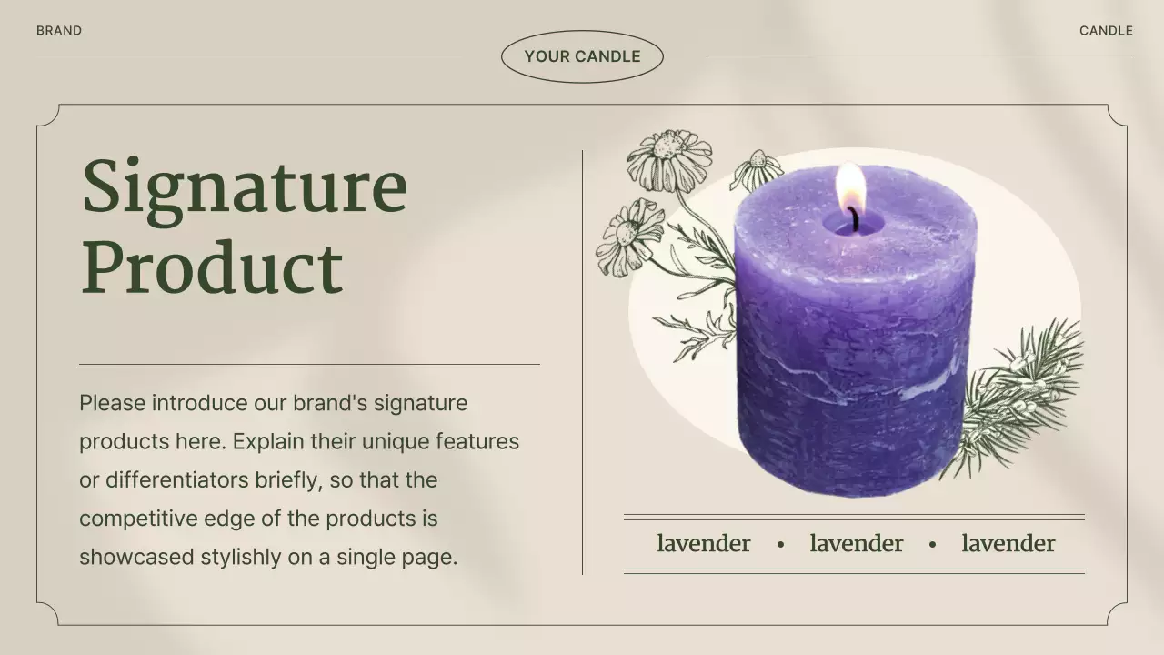 Beige Minimalist Brand Introduction Presentation