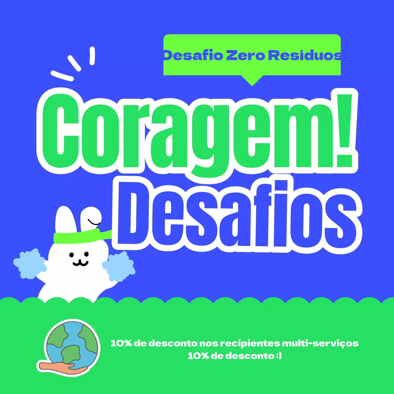 Promover o Dia Azul para o Ambiente