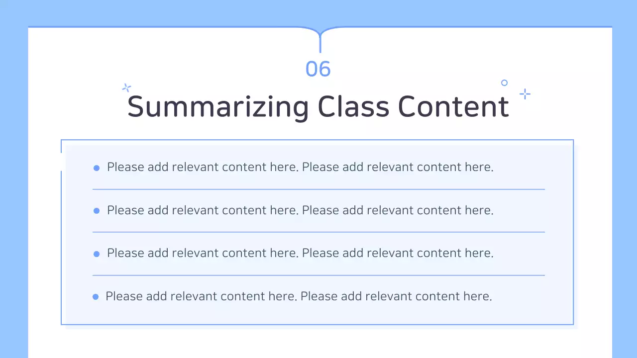 Blue Simple Education Guide Presentation