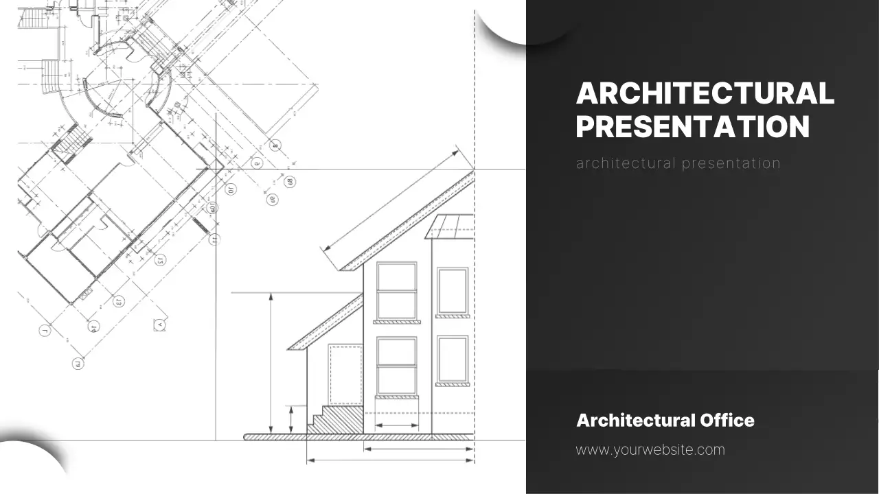 Black Modern Architecture Guide Presentation