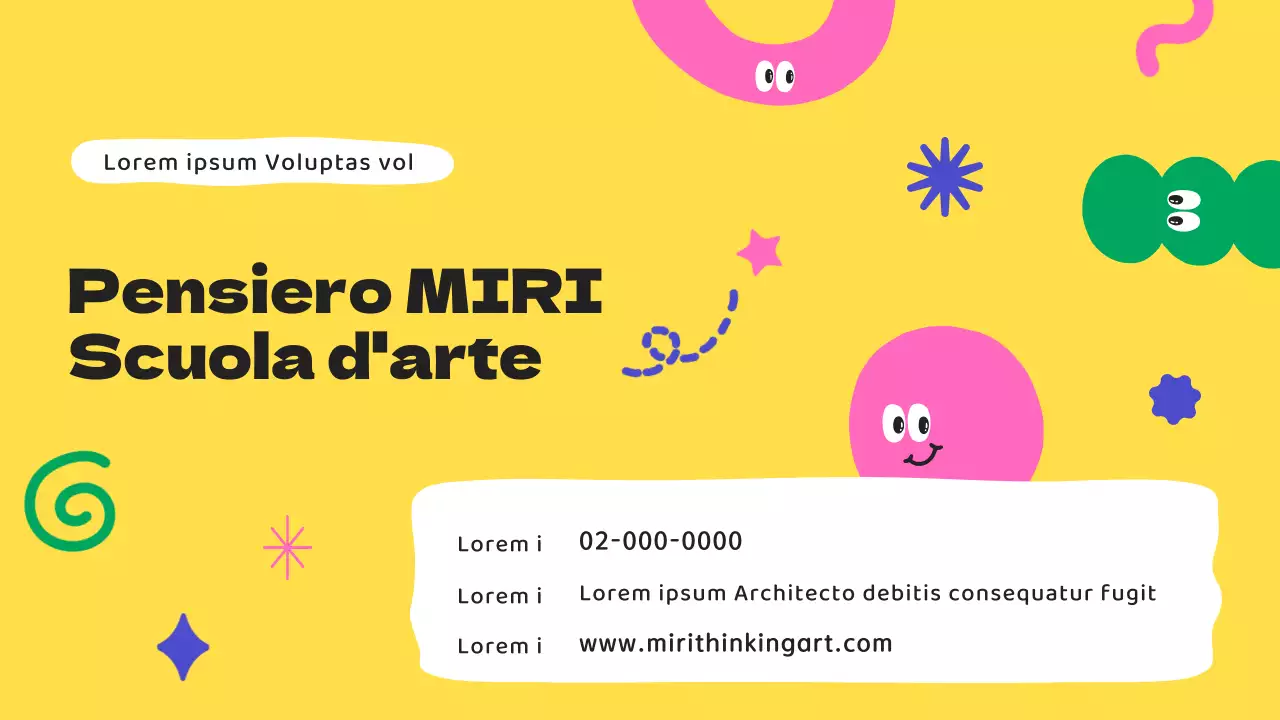 Un'introduzione all'accogliente studio d'arte di Yellow e Violet