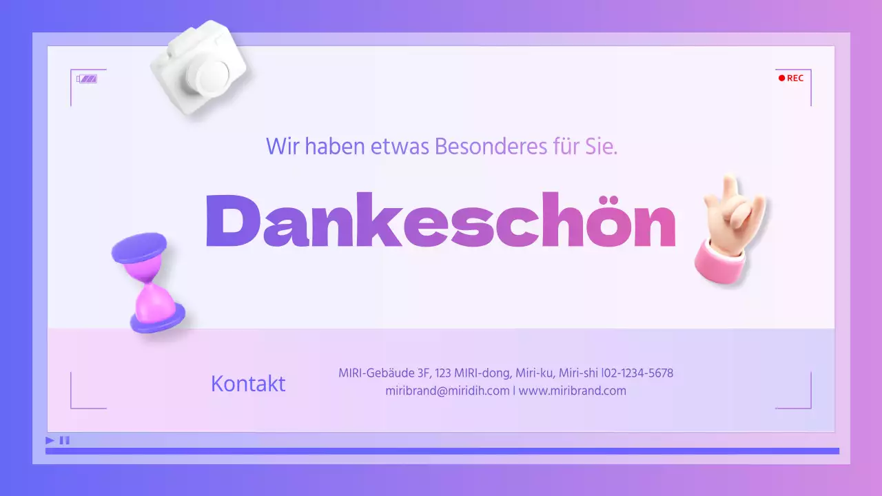 Lila und blaue, cyber-eske Videobearbeitung zur Förderung von Kursen zur Selbstverbesserung