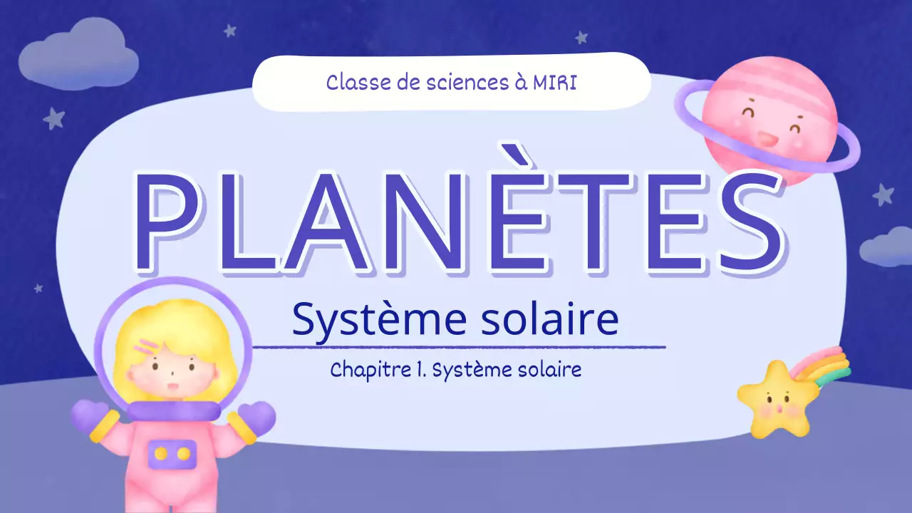 Une jolie ressource éducative sur les sciences de l'espace proposée par Purple and Yellow