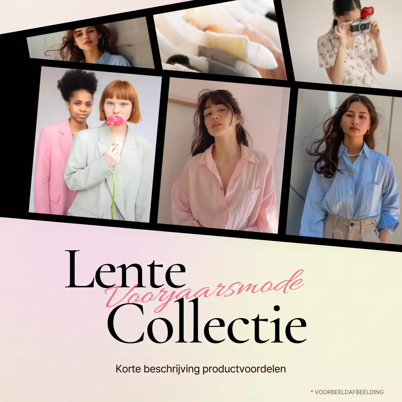 Promoot een trendy modehoes in roze