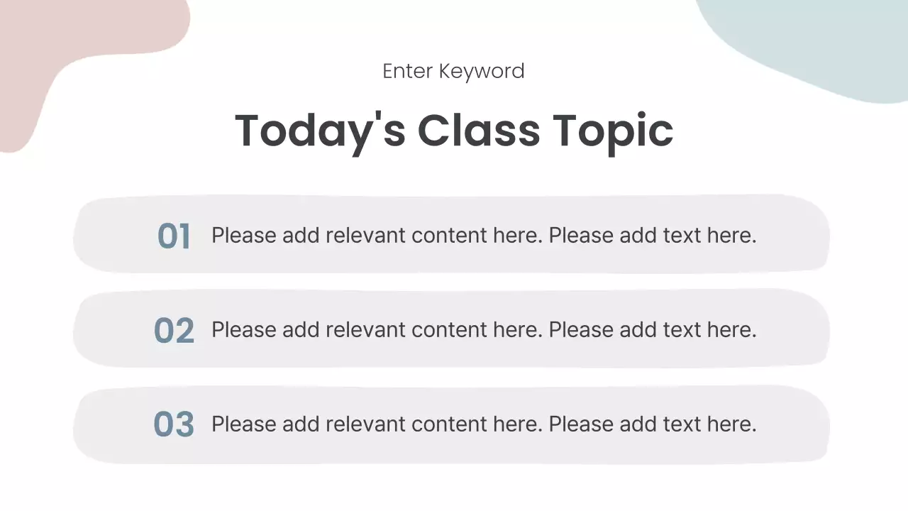 Beige Simple School Presentation