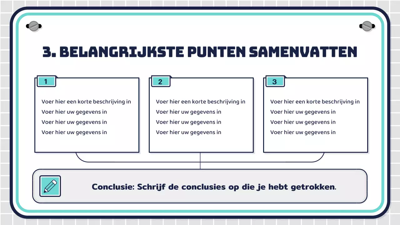 Lesplannen voor de middelbare school met roze en mintkleurige figuurtjes